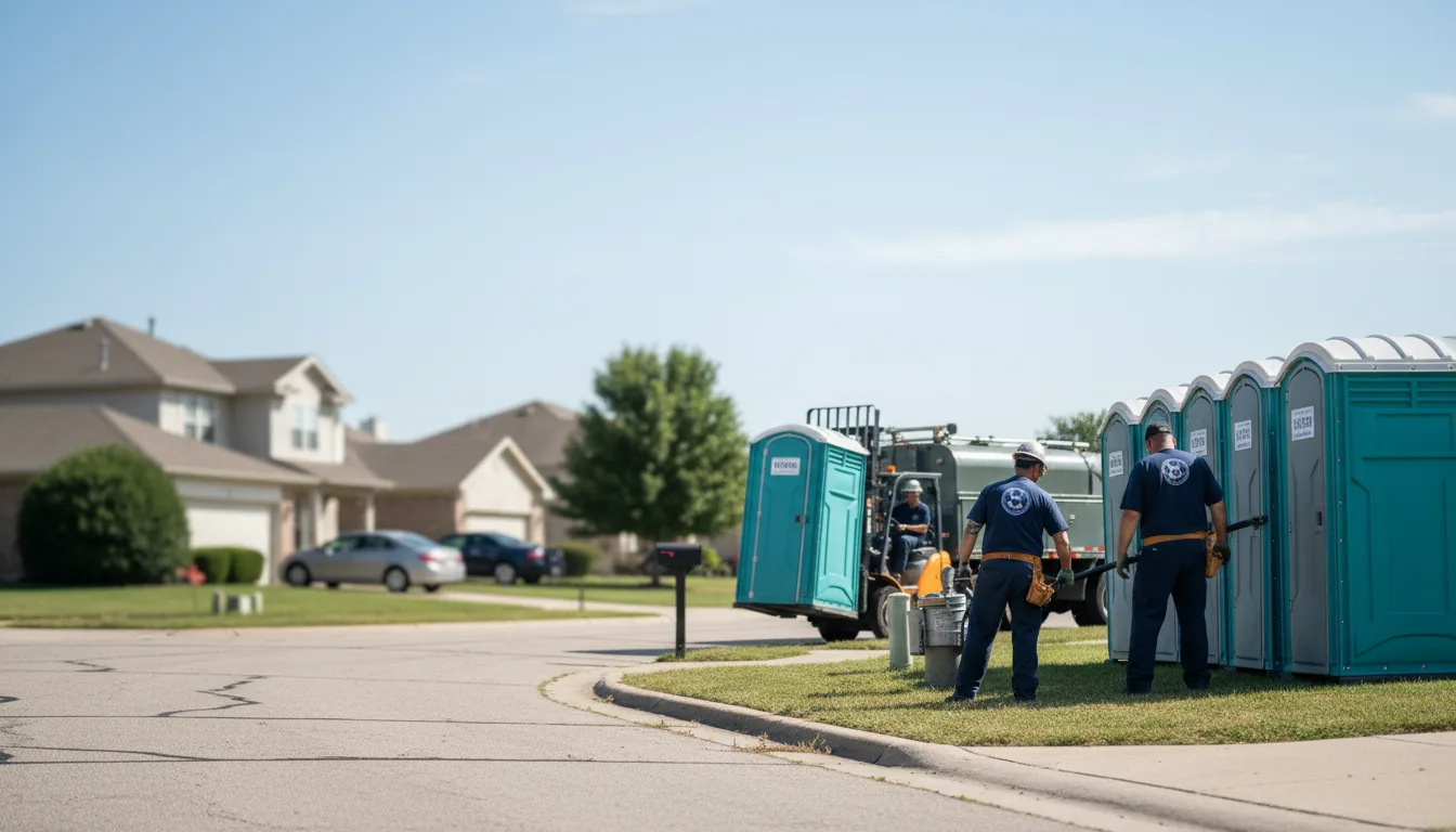 Porta Potty Rental in West, TX near me